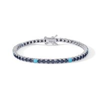 Bracciale Comete Uomo Tennis in Argento Zircone UBR 1253 M19 - UBR 1253 M19
